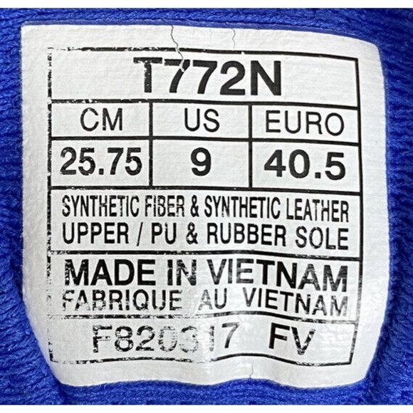 Asics Noosa FF Womens Running Walking Shoes Blue Gray Athletics Sneakers Size 9 - Picture 9 of 9